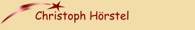 Christoph H&ouml;rstel
